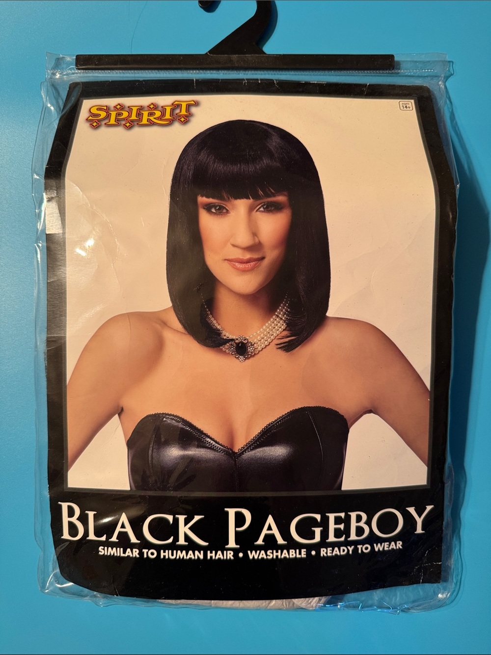 Spirit Black Pageboy Women's Wig - Black
